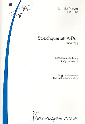 Streichquartett A-Dur  für 4 Streicher  Partitur und Stimmen