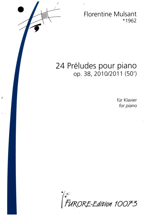 24 Préludes op.38  für Klavier  