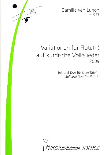 Variationen auf kurdische Volkslieder  für 1-2 Flöten  Partitur und Stimmen