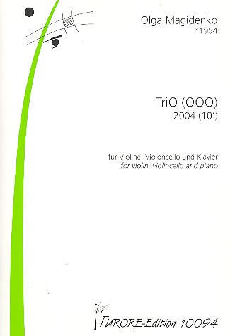 TriO&nbsp;&nbsp;für Violine, Violoncello und Klavier&nbsp;&nbsp;Stimmen