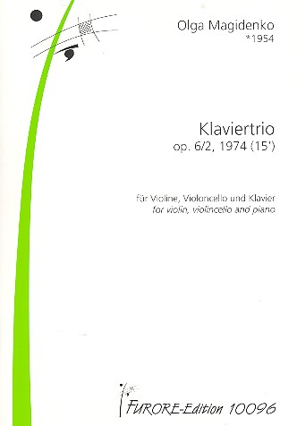 Trio op.6,2&nbsp;&nbsp;für Violine, Violoncello und Klavier&nbsp;&nbsp;Stimmen