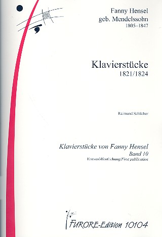 Klavierstücke 1821-1824    