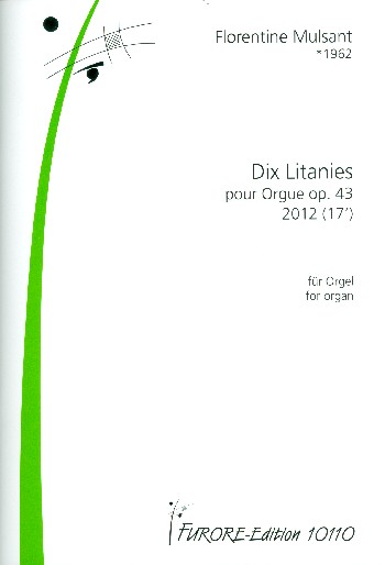 10 Litanies op.43  für Orgel  