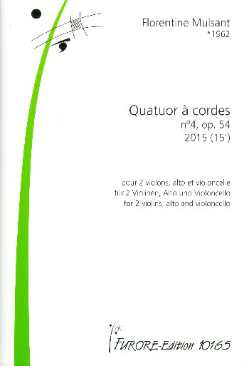 Streichquartett Nr.4 op.54    Partitur und Stimmen