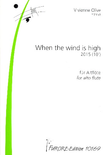 When the Wind is high&nbsp;&nbsp;für Altflöte&nbsp;&nbsp;