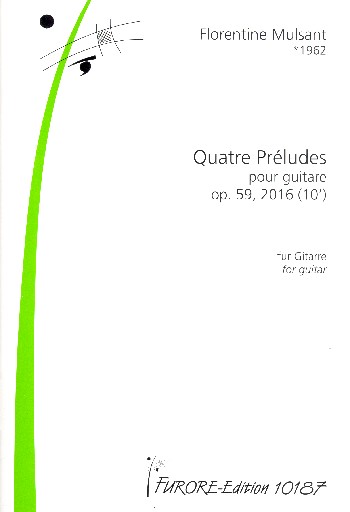 4 Préludes op.59  für Gitarre  