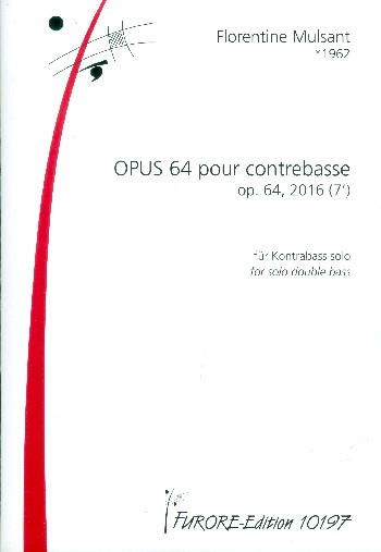 Opus 64  für Kontrabass  