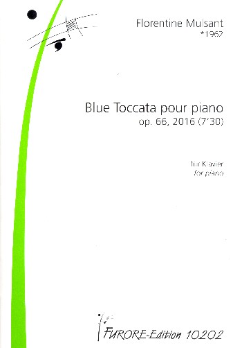 Blue Toccata op.66  for piano  