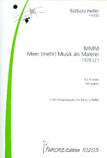 MMM - Meer (mehr) Musik als Malerei  für Klavier  