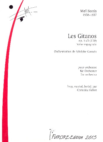 Les gitanos op.15,3  für Orchester  Partitur