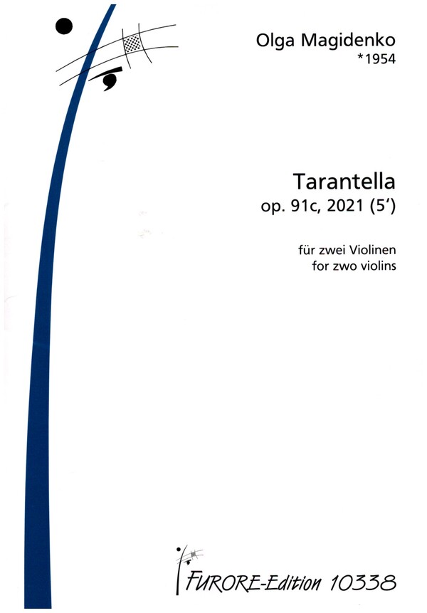 Tarantella op.91c&nbsp;&nbsp;für 2 Violinen&nbsp;&nbsp;2 Spielpartituren