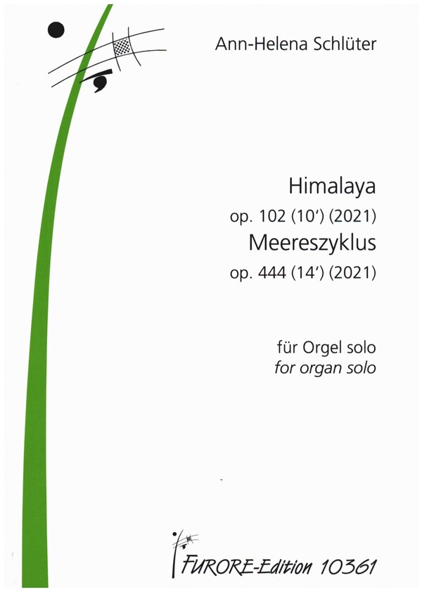 Himalaya op.102 und Meereszyklus op.444  für Orgel  
