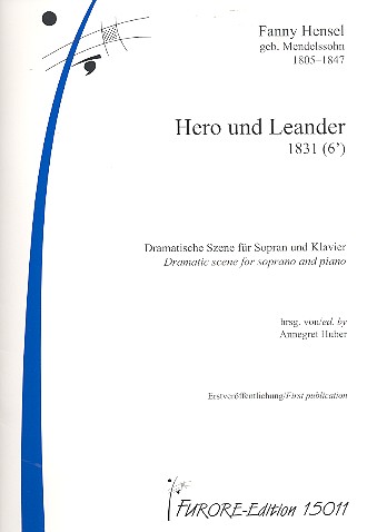 Hero und Leander  für Sopran und Klavier  Partitur