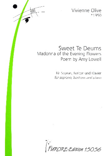 Sweet Te Deums&nbsp;&nbsp;für Sopran, Bariton und Klavier&nbsp;&nbsp;3 Partituren