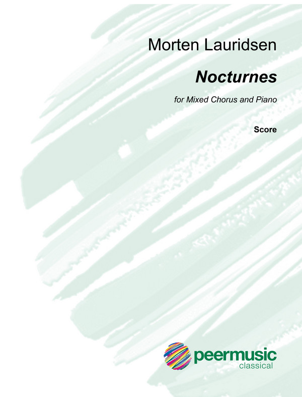 Nocturnes  for mixed chorus and piano  score (frz/en)