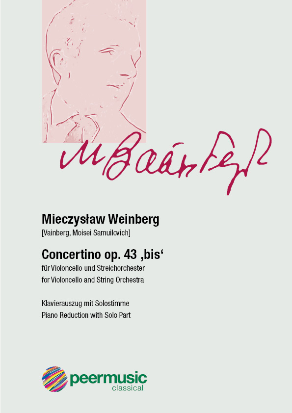 Concertino op.43 ,bis'  (1948)  für Violoncello und Streichorchester  Violoncello und Klavier