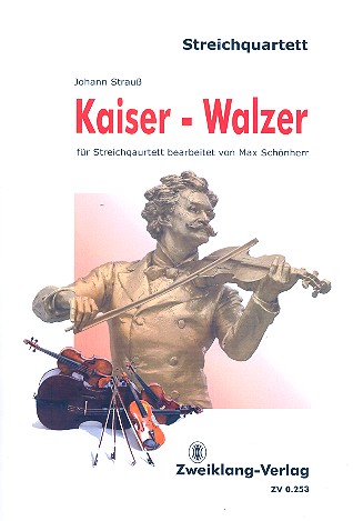 Kaiser-Walzer op.437&nbsp;&nbsp;für Streichquartett&nbsp;&nbsp;Partitur und Stimmen