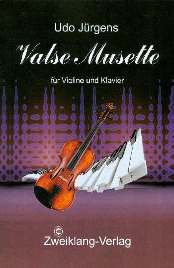 Valse musette  für Violine und Klavier  