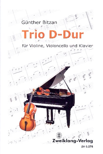 Trio D-Dur&nbsp;&nbsp;für Violine, Violoncello und Klavier&nbsp;&nbsp;Stimmen