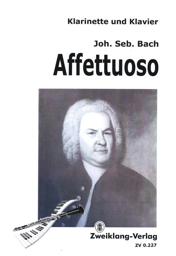 Affettuoso  für Klarinette und Klavier (Cembalo)  