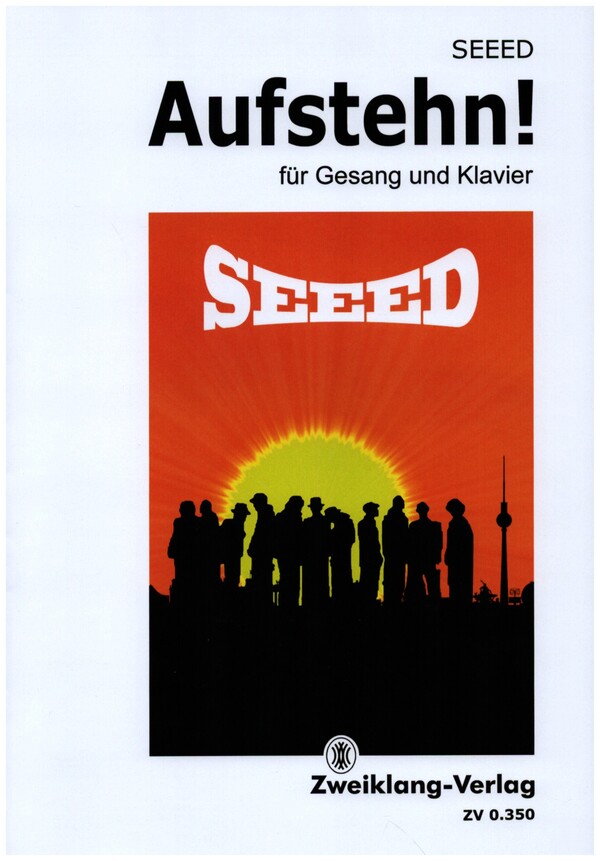 Aufstehn!  für Gesang und Klavier  