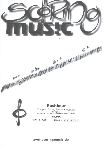 Rushhour  für Big Band  Partitur und Stimmen