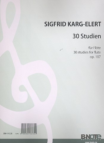 30 Studien op.107  für Flöte  