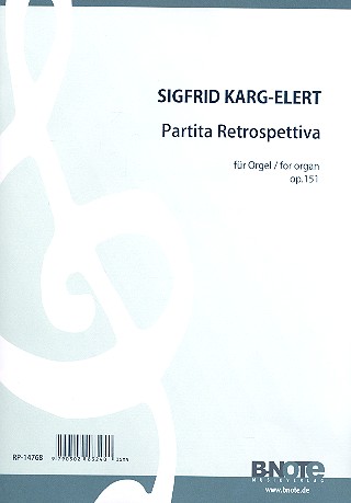 Partita Retrospettiva op.151&nbsp;&nbsp;für Orgel&nbsp;&nbsp;