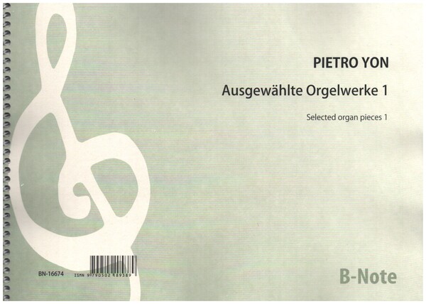 Ausgewählte Orgelwerke Band 1&nbsp;&nbsp;Reprint&nbsp;&nbsp;
