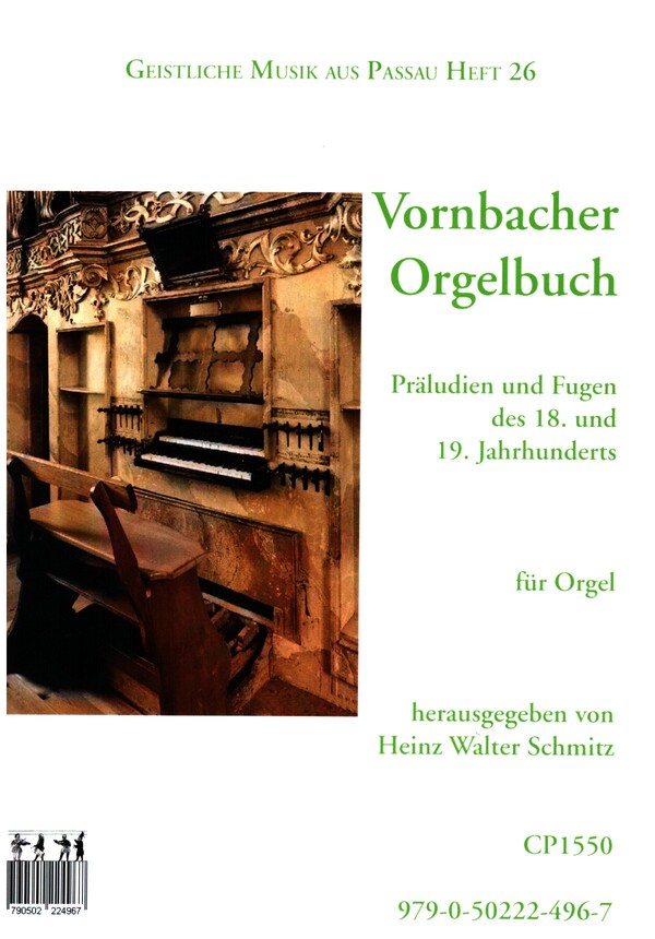 Vornbacher Orgelbuch&nbsp;&nbsp;für Orgel&nbsp;&nbsp;
