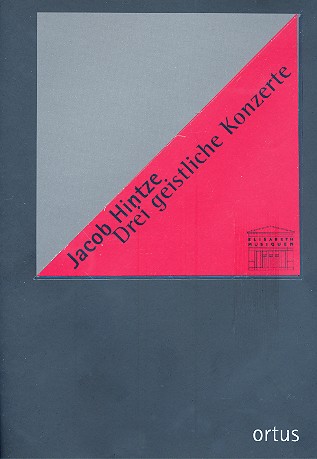 3 geistliche Konzerte für Soli,  Streicher und Bc  Partitur