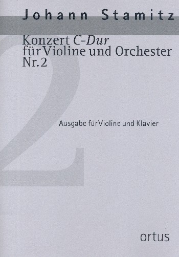Konzert C-Dur Nr.2 für Violine und Orchester&nbsp;&nbsp;für Violine und Klavier&nbsp;&nbsp;