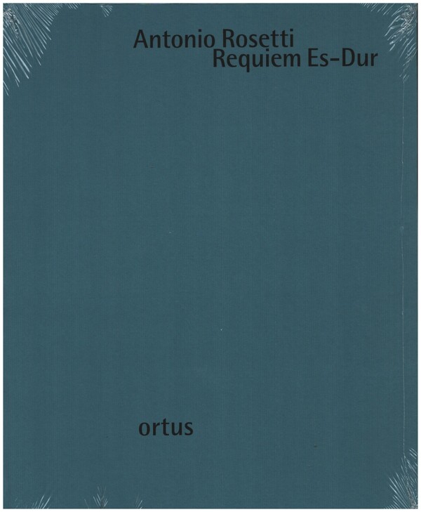 Requiem Es-Dur  für Soli, gem Chor, Orchester und Orgel  Partitur, gebunden