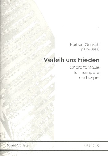 Verleih uns Frieden  für Trompete und Orgel  