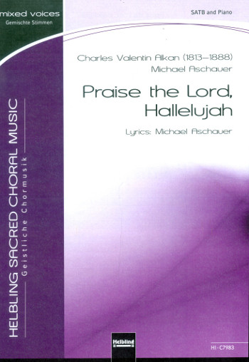 Praise the Lord Hallelujah op.25  für gem Chor und Klavier  Partitur (en)