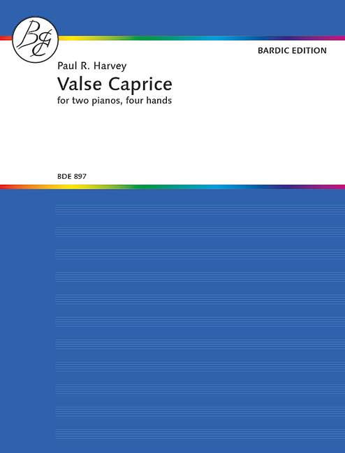 BDE897  Valse Caprice  für 2 Klaviere  Stimmensatz