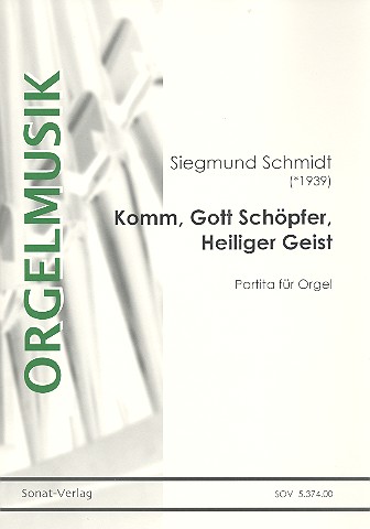 Komm Gott Schöpfer Heiliger Geist  für Orgel  