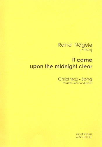 It came upon the Midnight clear  für gem Chor und Klavier  Partitur