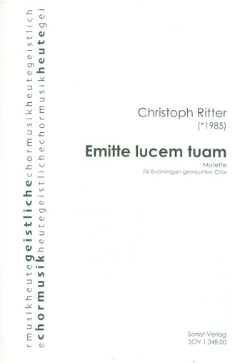 Emitte lucem tuam  für gem Chor a cappella  Partitur