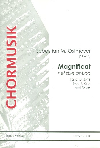 Magnificat nel stile antico  für gem Chor, Blechbläser und Orgel  Partitur