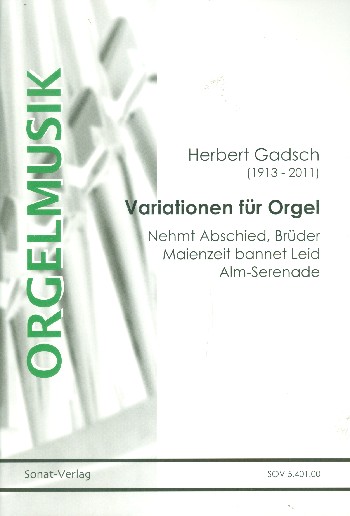 Variationen  für Orgel  