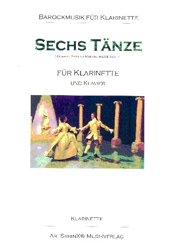 6 Tänze  für Klarinette und Klavier  Klarinettenstimme