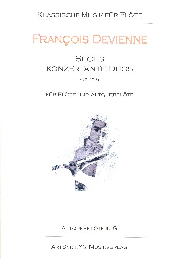 6 konzertante Duos op.5  für Flöte und Altflöte  Stimmen