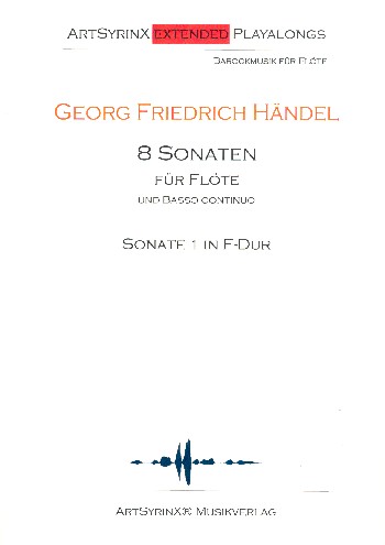 Sonate F-Dur Nr.1 HWV369 (+CD)&nbsp;&nbsp;für Flöte und Bc&nbsp;&nbsp;Flötenstimme