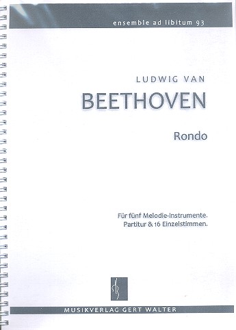 Rondo&nbsp;&nbsp;für flexibles Ensemble&nbsp;&nbsp;Partitur und Stimmen