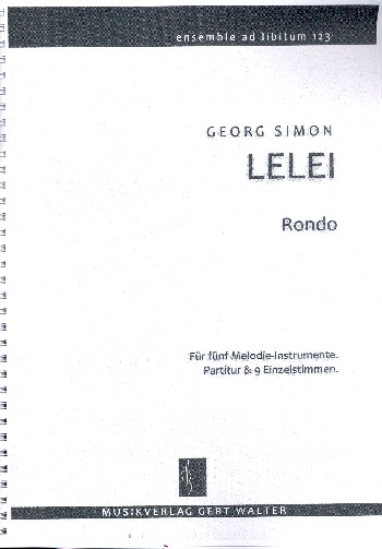 Rondo  für flexibles Ensemble  Partitur und Stimmen