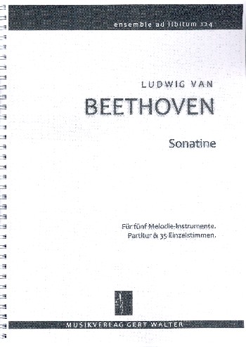 Sonatine&nbsp;&nbsp;für flexibles Ensemble&nbsp;&nbsp;Partitur und Stimmen