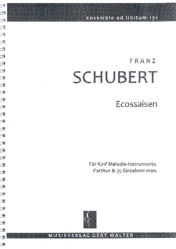 Ecossaisen&nbsp;&nbsp;für flexibles Ensemble&nbsp;&nbsp;Partitur und Stimmen