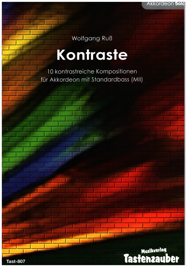 Kontraste (+CD)  für Akkordeon mit Standardbass (MII)  