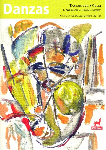 Danzas&nbsp;&nbsp;für 3 Violoncelli&nbsp;&nbsp;Partitur und Stimmen